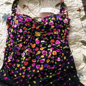 Never Worn With Tags: Anne Cole Signature Bathing Suit Tankini Top Size S